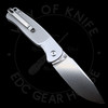 *Pre Owned* CJRB Shale Proto Drop Point Button Lock Steel Handles (3.2" Stonewash) AR-RPM9