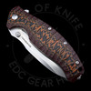 *PRE OWNED* Sanrenmu Rattlesnake Sculpted G10 Handle 14C28N Sandvik Steel