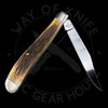 *Pre Owned* Case XX Limited Edition Series XXXIII Brown Bone Slimline Trapper (61048 SS) Slipjoint (non-locking) 11757