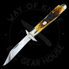 *Pre Owned* CASE BROTHERS ANTIQUE BONE CHEETAH CUB KNIFE 611 1/2L SS (07337)
