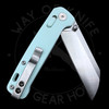 QSP Penguin Glyde Lock Knife Ice Cream Blue FRN (3.1" Satin/SW) QS130GL-D1