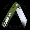 QSP Penguin Glyde Lock Knife OD Green FRN (3.1" Satin/SW) QS130GL-B1