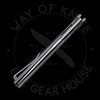 Asher Knives Spiro Ti Slim Liner Lock Wave Milled M390 (3.2" Stonewash)
