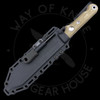 *BLEM* White River Knife & Tool Firecraft FC7 OD Green Micarta 7in S35VN Blade (Stonewashed)