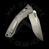 *Pre Owned* Microtech Amphibian S/E Ram-Lok Knife Gray Aluminum (3.9" Stonewash)