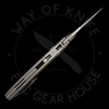 *Pre Owned* Microtech Amphibian S/E Ram-Lok Knife Gray Aluminum (3.9" Stonewash)