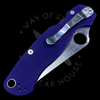 Spyderco Paramilitary 2 Knife Blurple G-10 (3.4" Satin CPM-S110V)