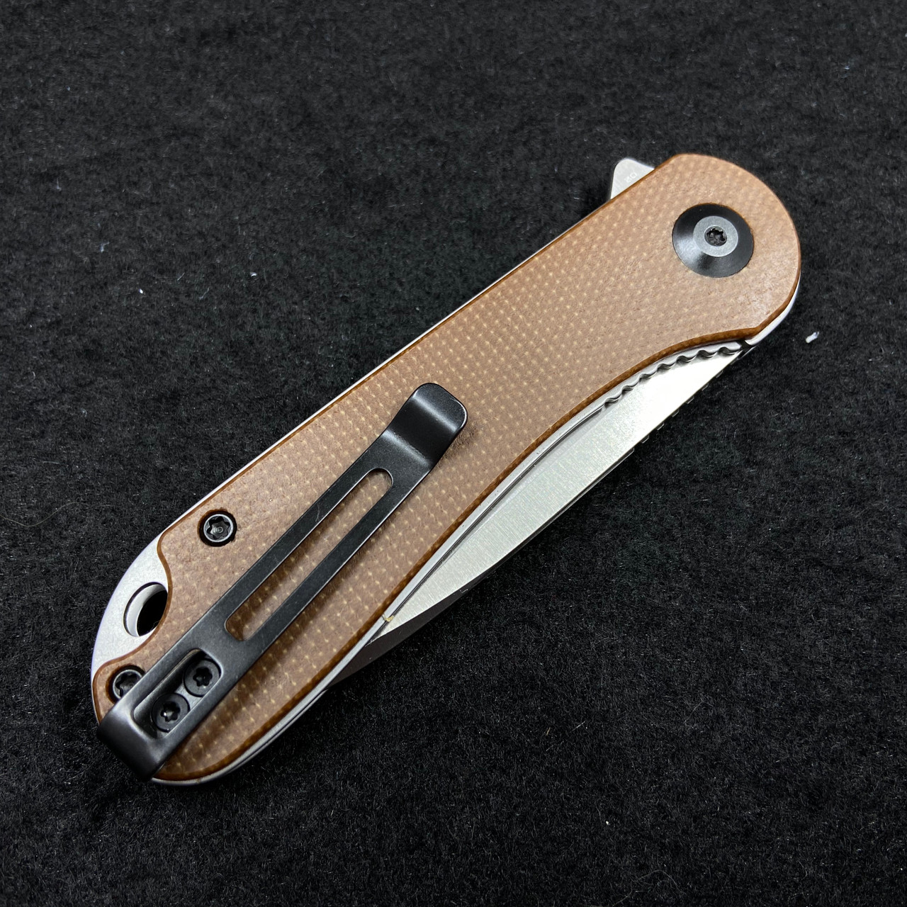 Civivi Elementum Brown Micarta 2.9