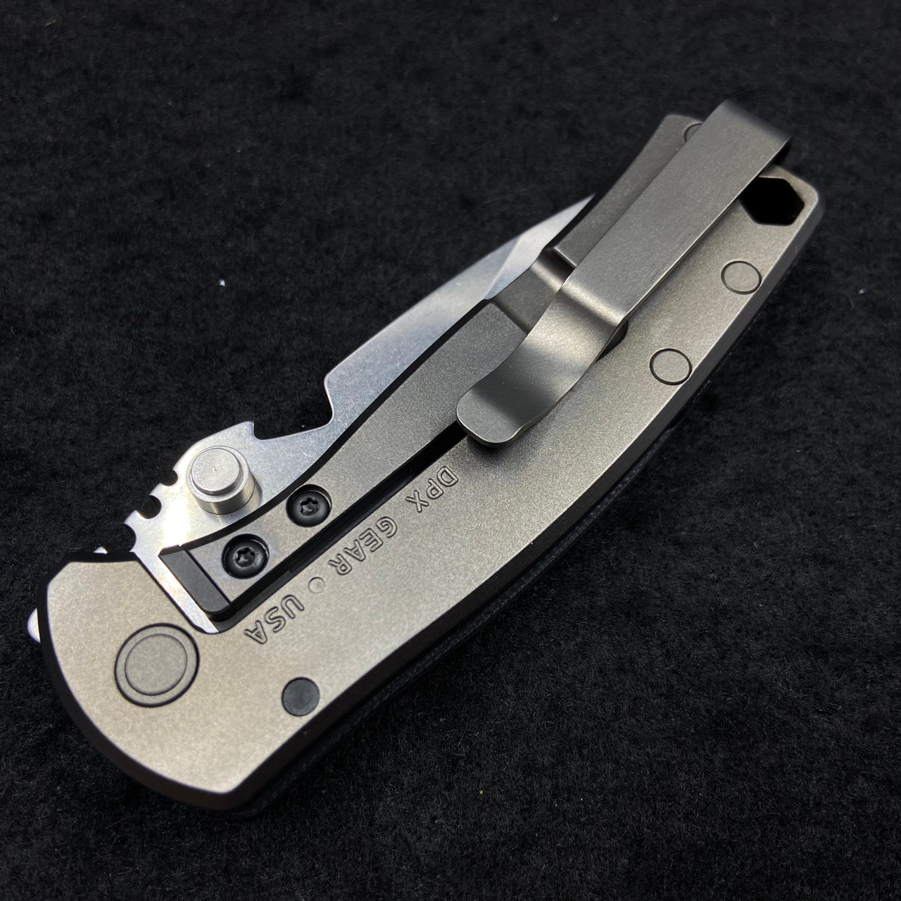 DPx HEST Framelock Urban Milspec/Ti CPM-154 - Way Of Knife & EDC
