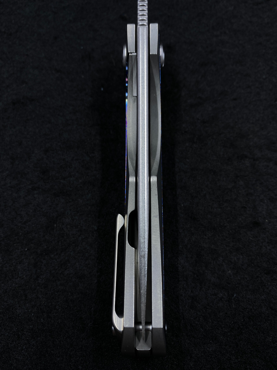 TwoSun TS186 Kingfisher M390 Timascus Flipper - Way Of Knife & EDC