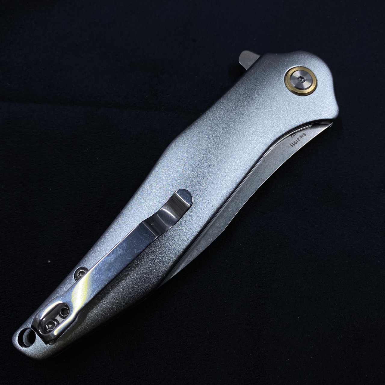 CJRB Agave Liner Lock Flipper Aluminum (3