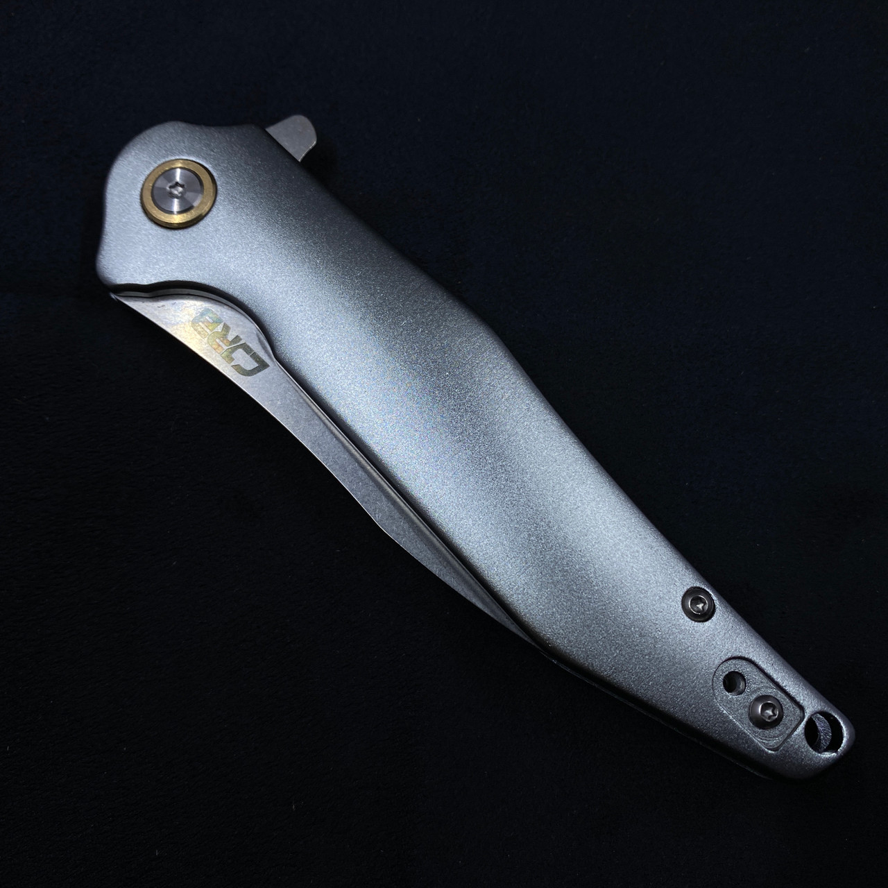 CJRB Agave Liner Lock Flipper Aluminum (3
