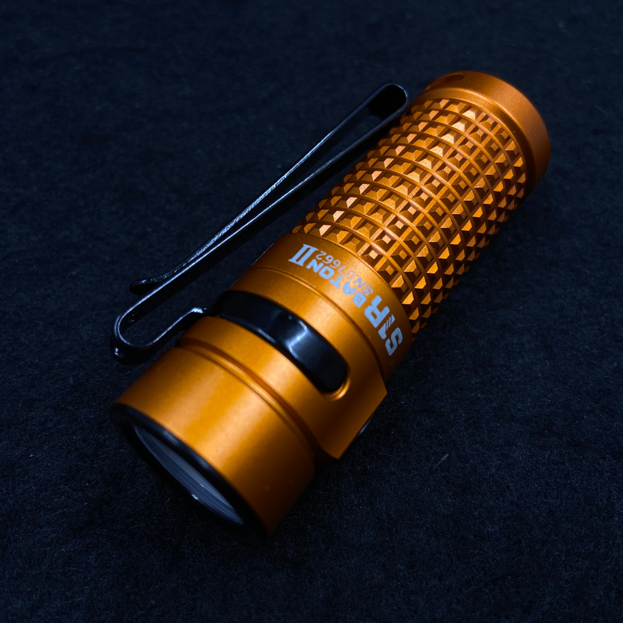 Olight S1R Baton II Compact Rechargable EDC Flashlight (Orange