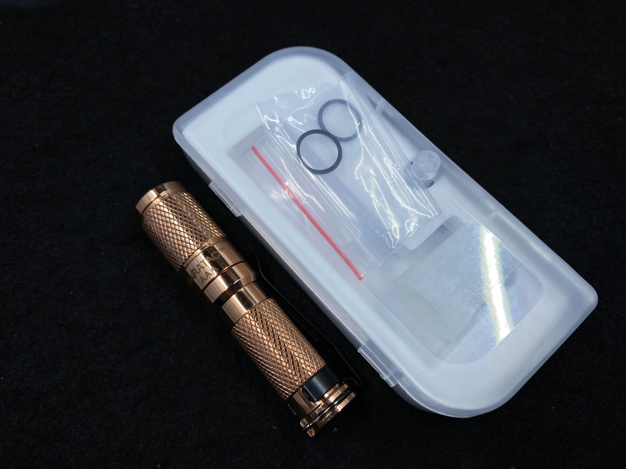 Maratac AAA Copper Flashlight CREE R3 LED - Way Of Knife & EDC