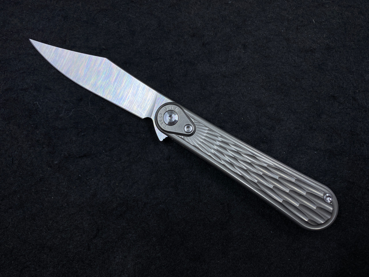TINES ミトン 2点セット TwoSun TS232-Drop Titanium Flipper 14C28N - Way Of Knife & EDC