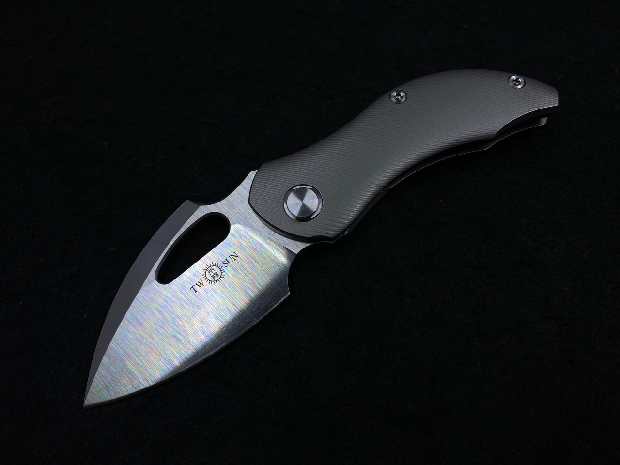 TwoSun TS230 Titanium 14C28N Folder - Way Of Knife & EDC Gear House