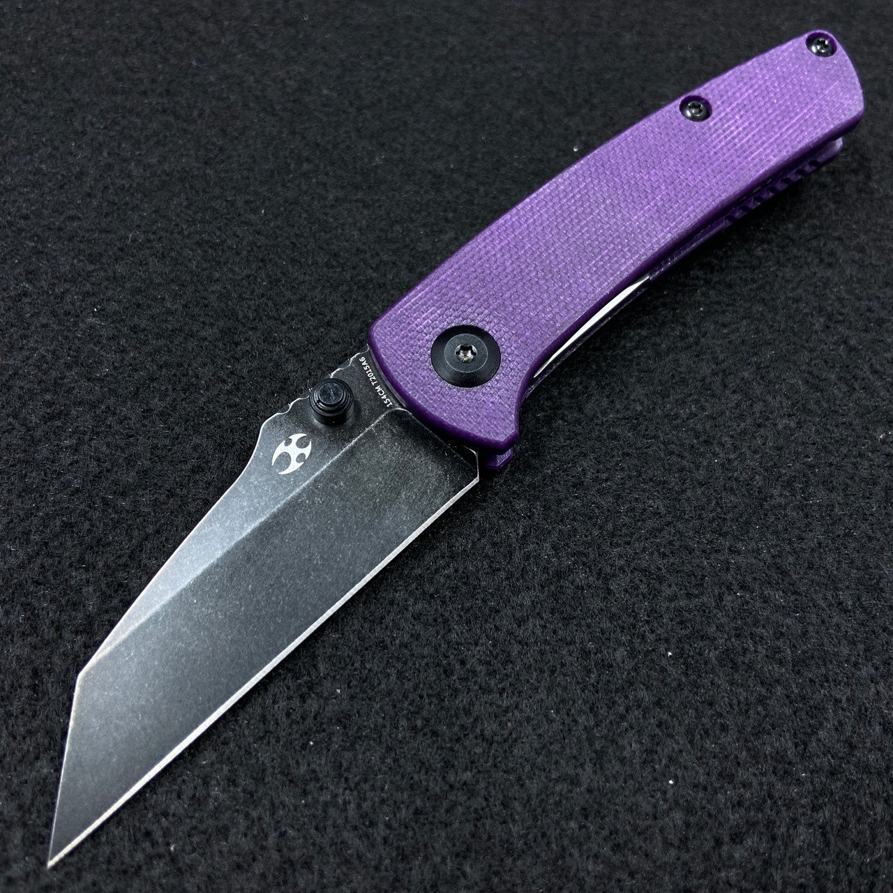 Kansept Knives Little Main Street Purple G10 Black 154CM - Way Of