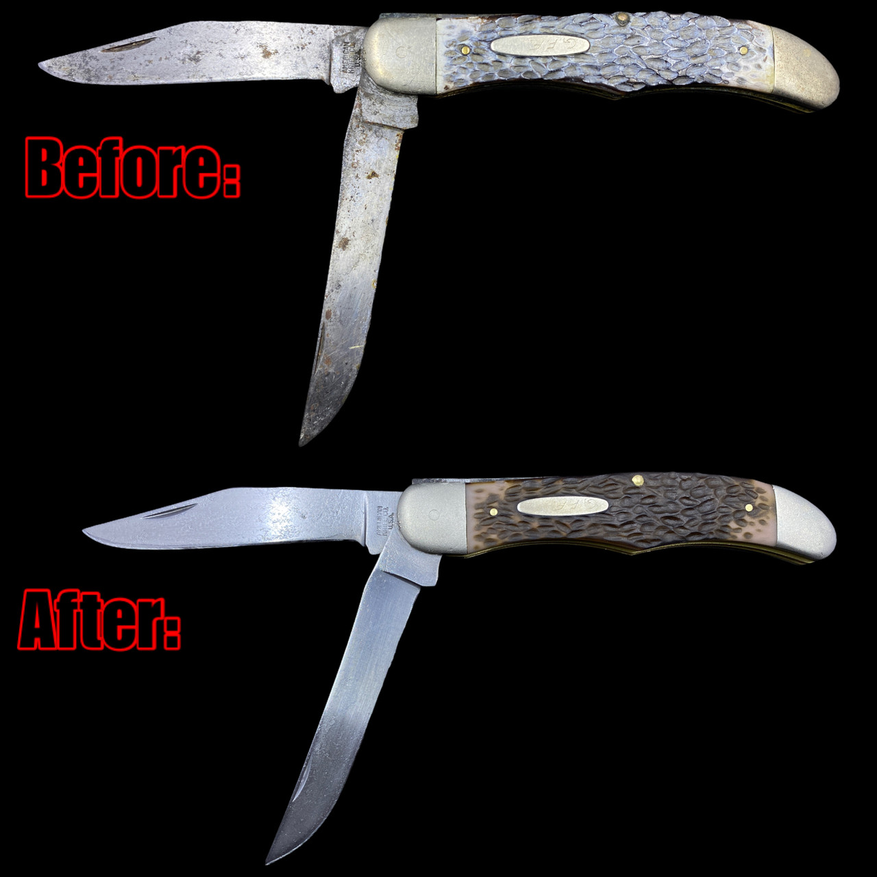 File:Knife blades to polish after sharpening.jpg - Wikimedia Commons