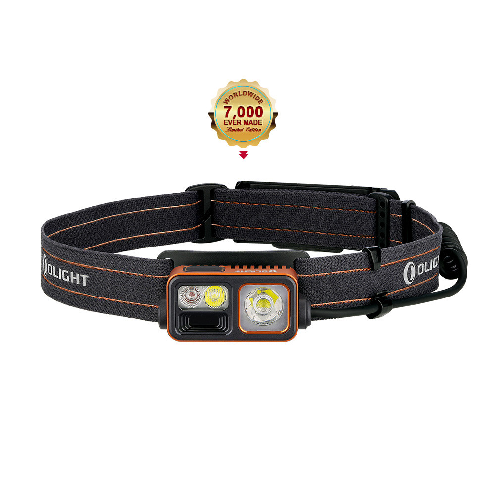Olight Array 2S Limited Edition Orange 1000 Lumen Headlamp - Way