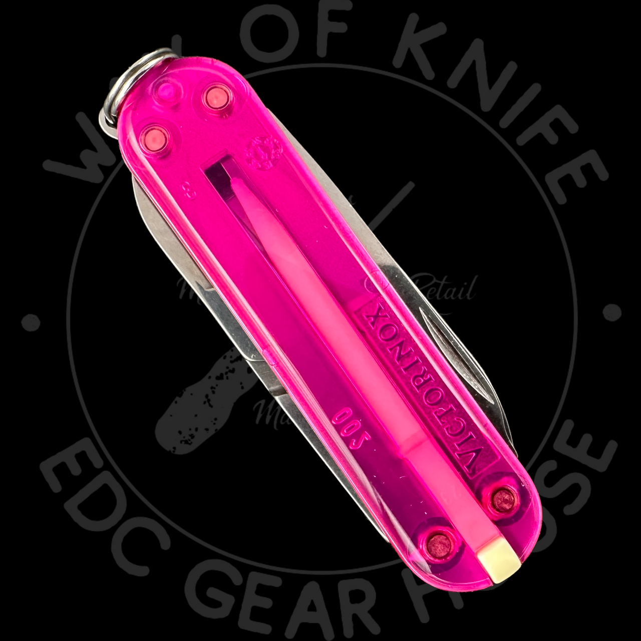 Victorinox Classic SD Transparent Pink - Way Of Knife & EDC Gear House