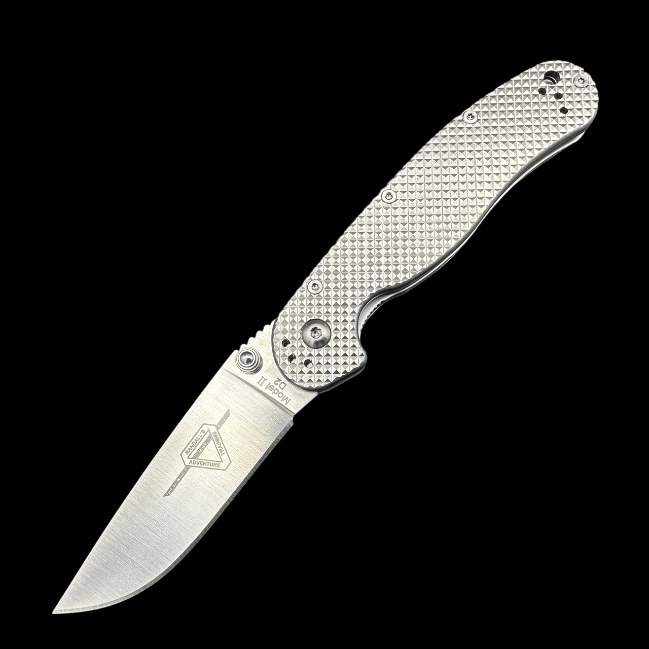 WOK & EDCGH Full Titanium OKC Rat 2 D2 Builder   Way Of Knife