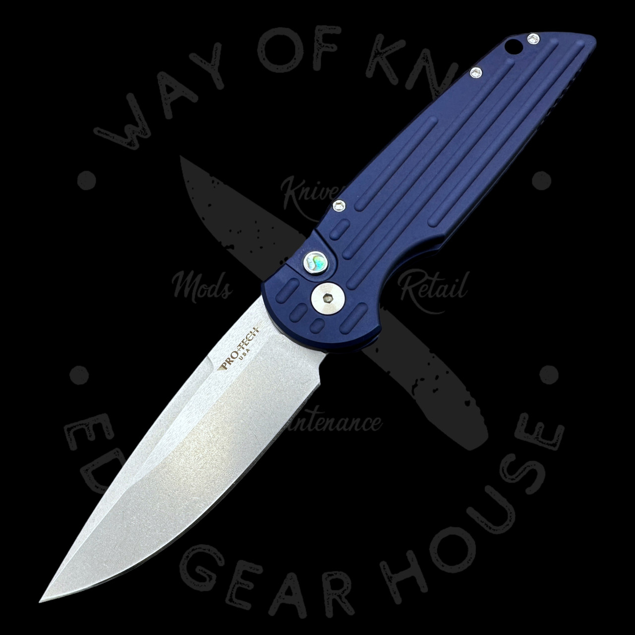 Exclusive Pro-Tech TR-3 Midnight Blue Tactical Response Automatic