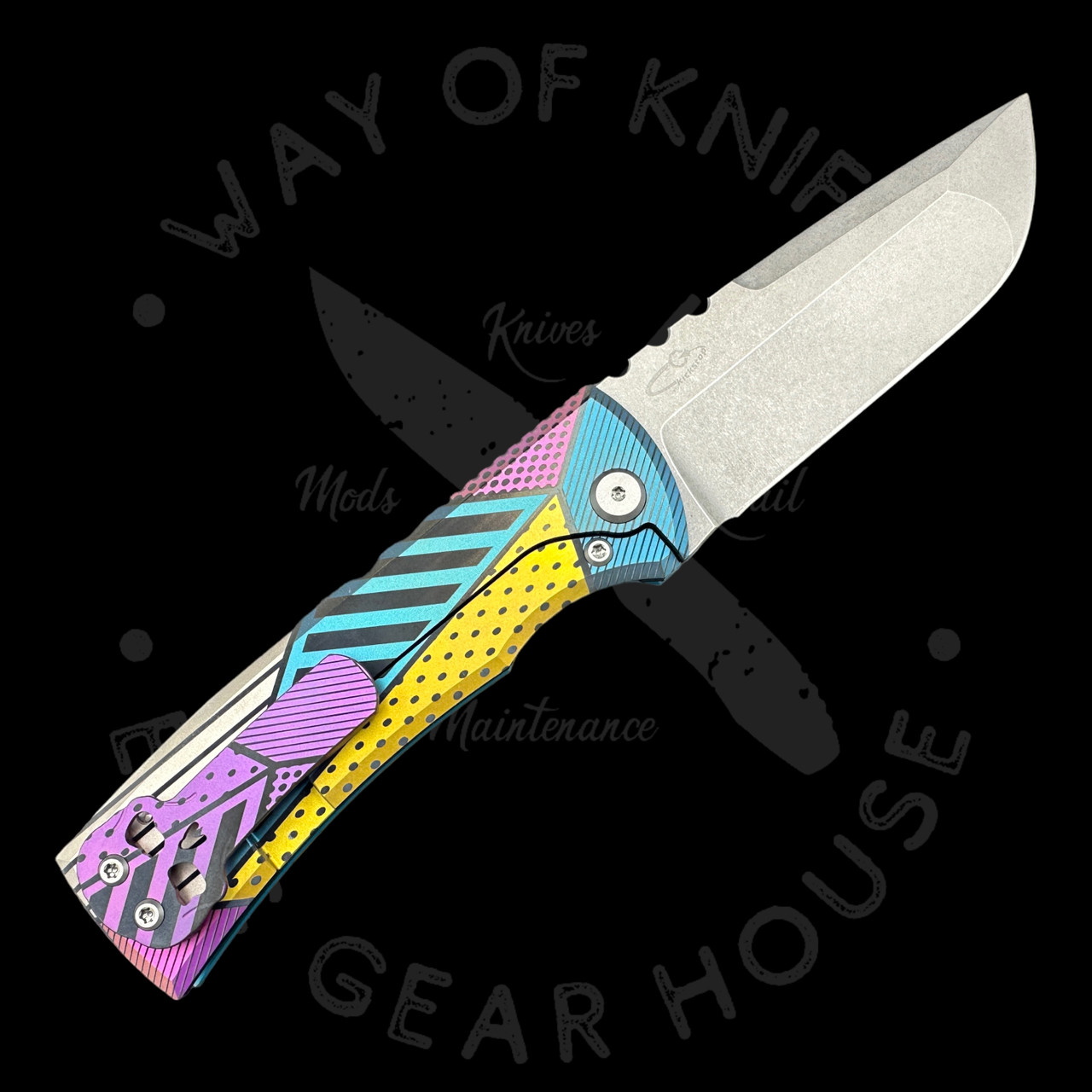 Chaves Knives Redencion 229 W/ Lee Williams Kickstop Flipper