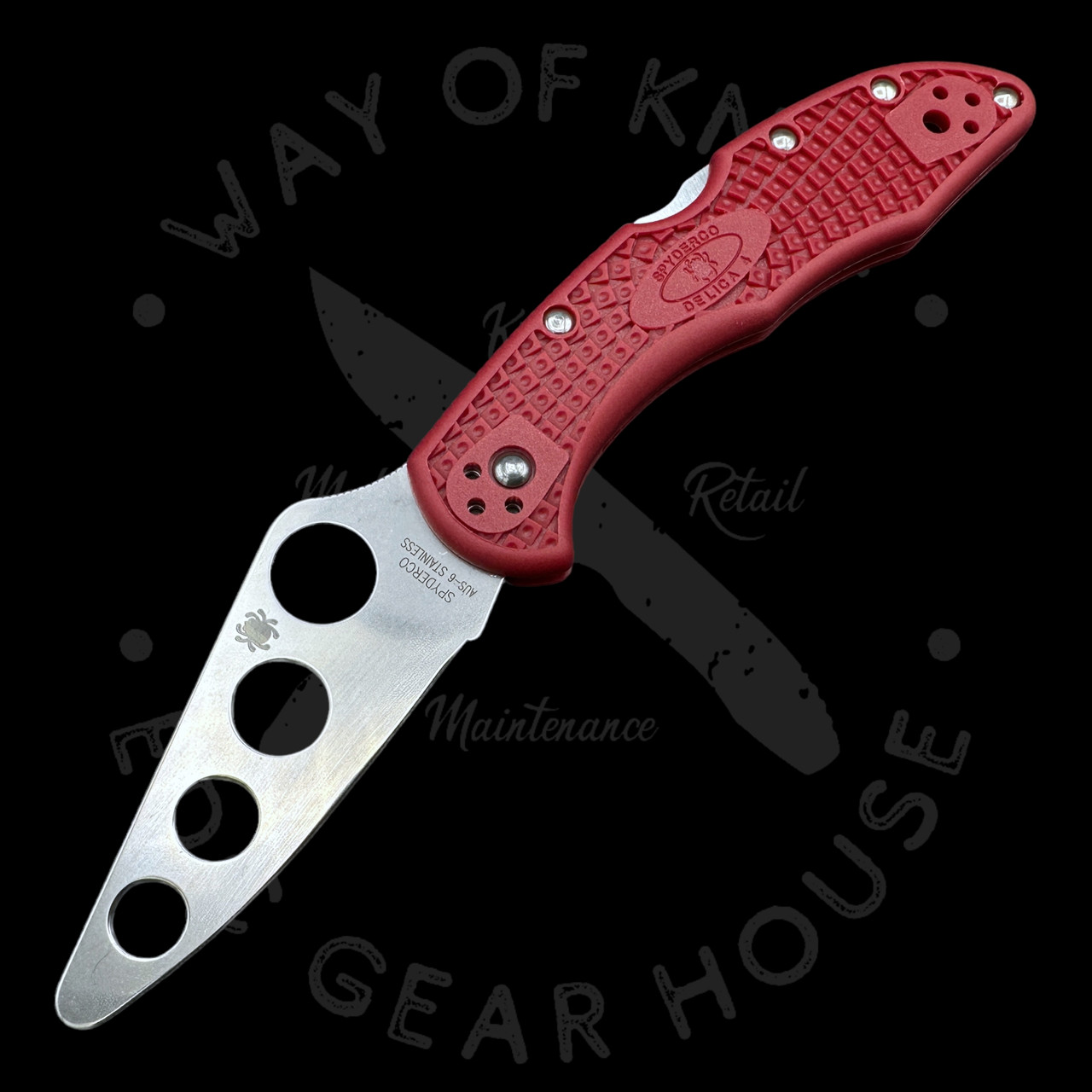 Spyderco Delica 4 Trainer Folding Knife 2.75