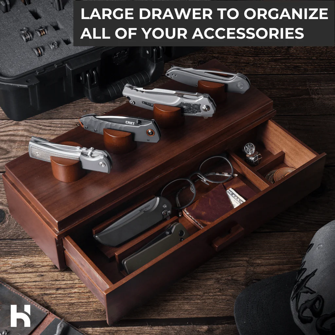 Holme & Hadfield 'The Knife Deck' Knife Display Case - Way Of