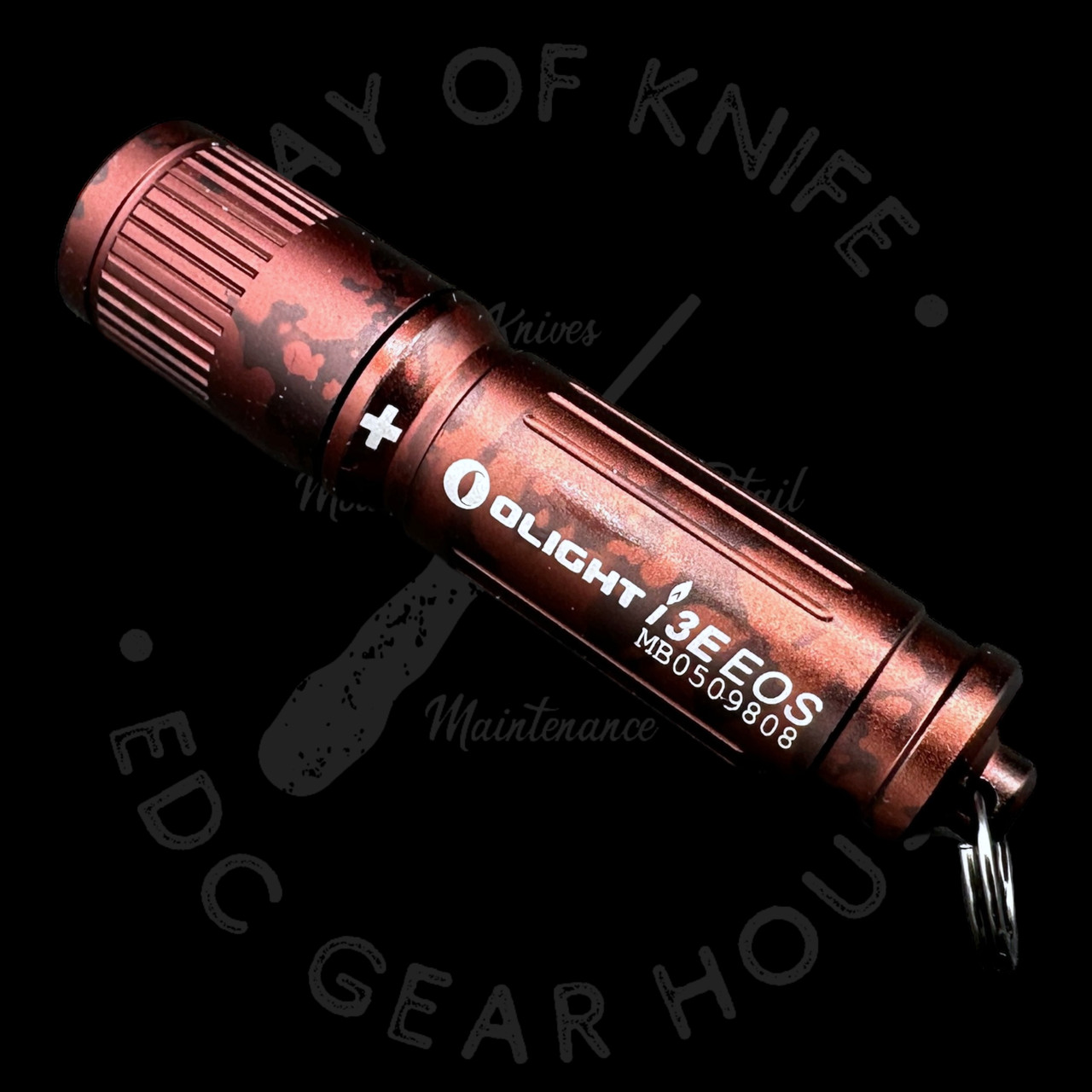 Olight i3E EOS Mono-Output Flashlight Luxeon LED Antique Bronze