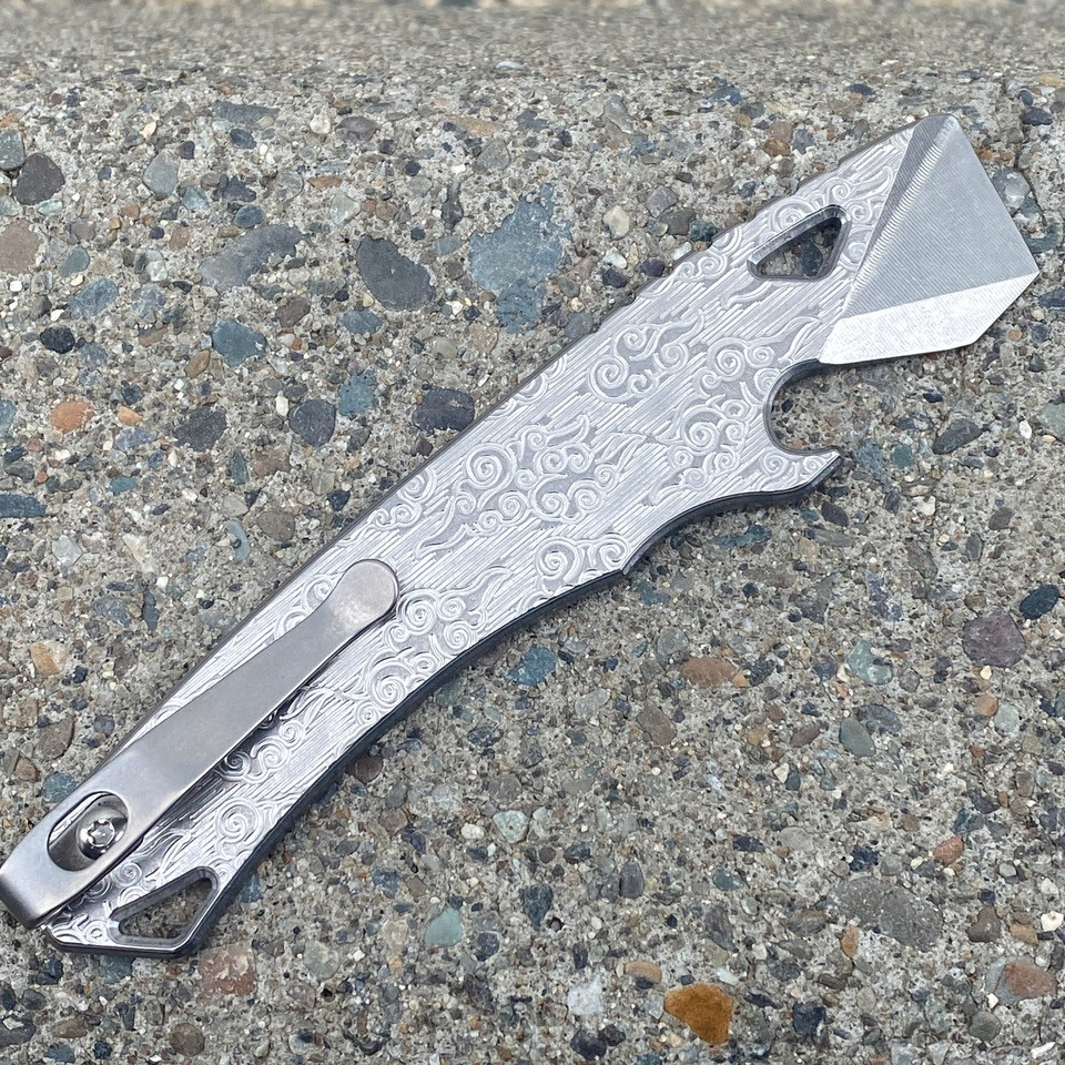 New* Lynch NW Best Case Scenario V1 'Breezy' Titanium Prybar