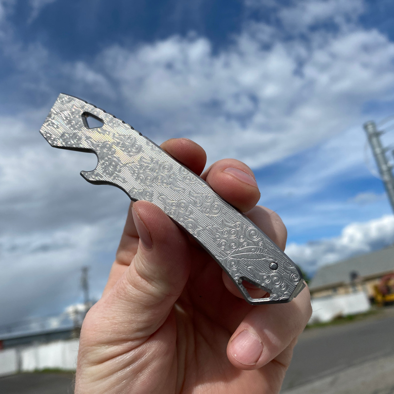 ラウンド用品・アクセサリー SHOT NAVIAIREX New* Lynch NW Best Case Scenario V1 'Breezy' Titanium Prybar
