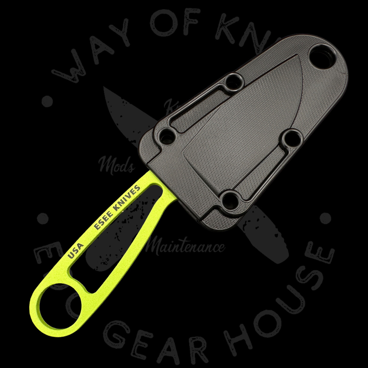 Esee Izula Venom Green w/ Kit 1095 (2.875