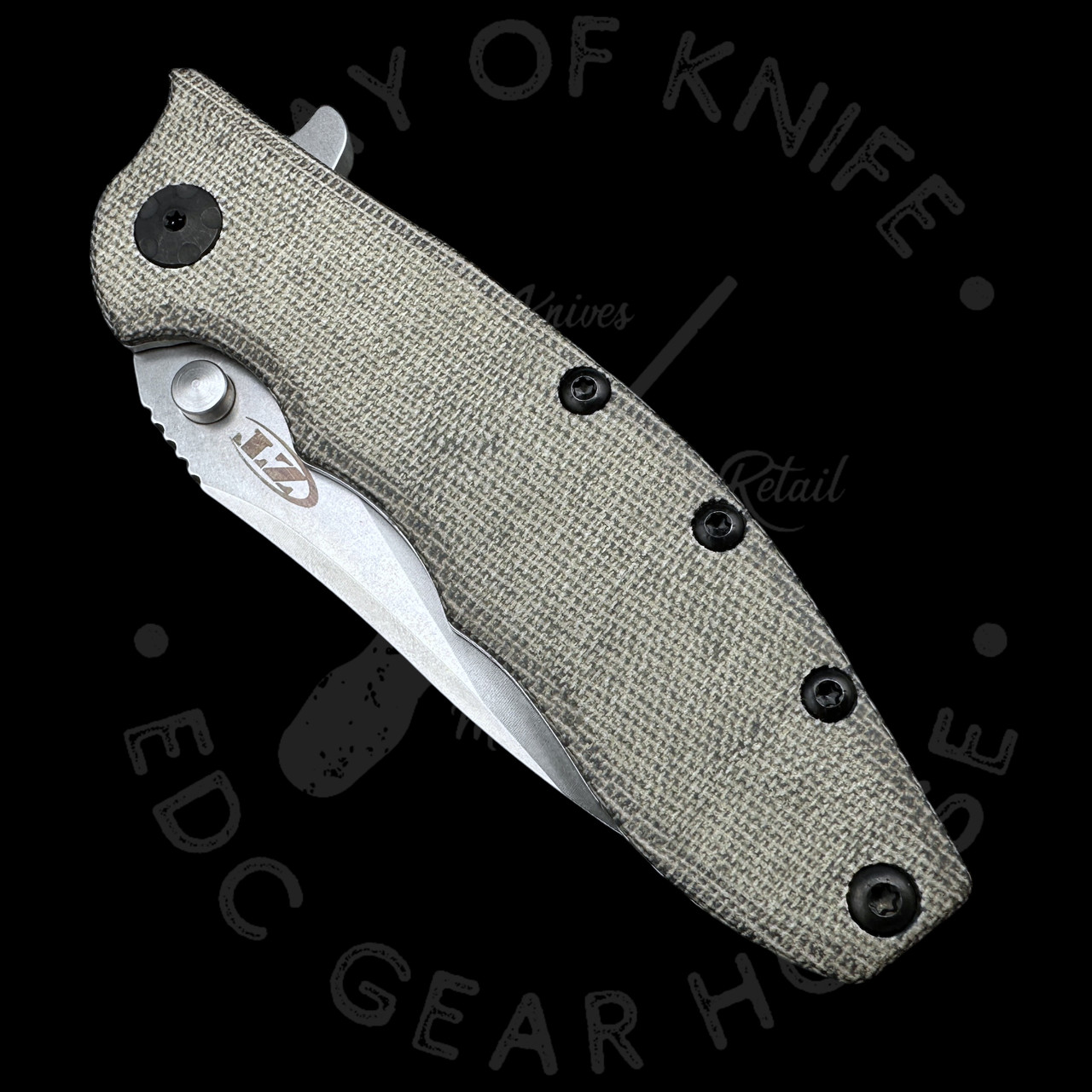 Zero Tolerance Hinderer 0562MIC Frame Lock Micarta (3.5