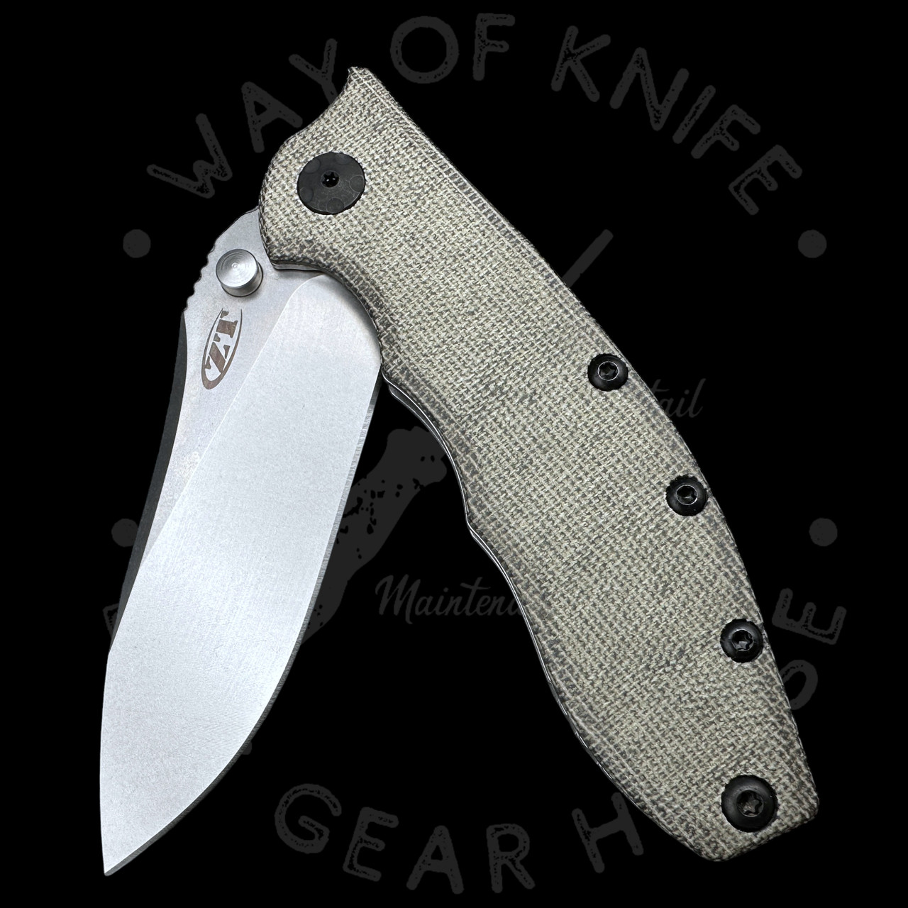 Zero Tolerance Hinderer 0562MIC Frame Lock Micarta (3.5