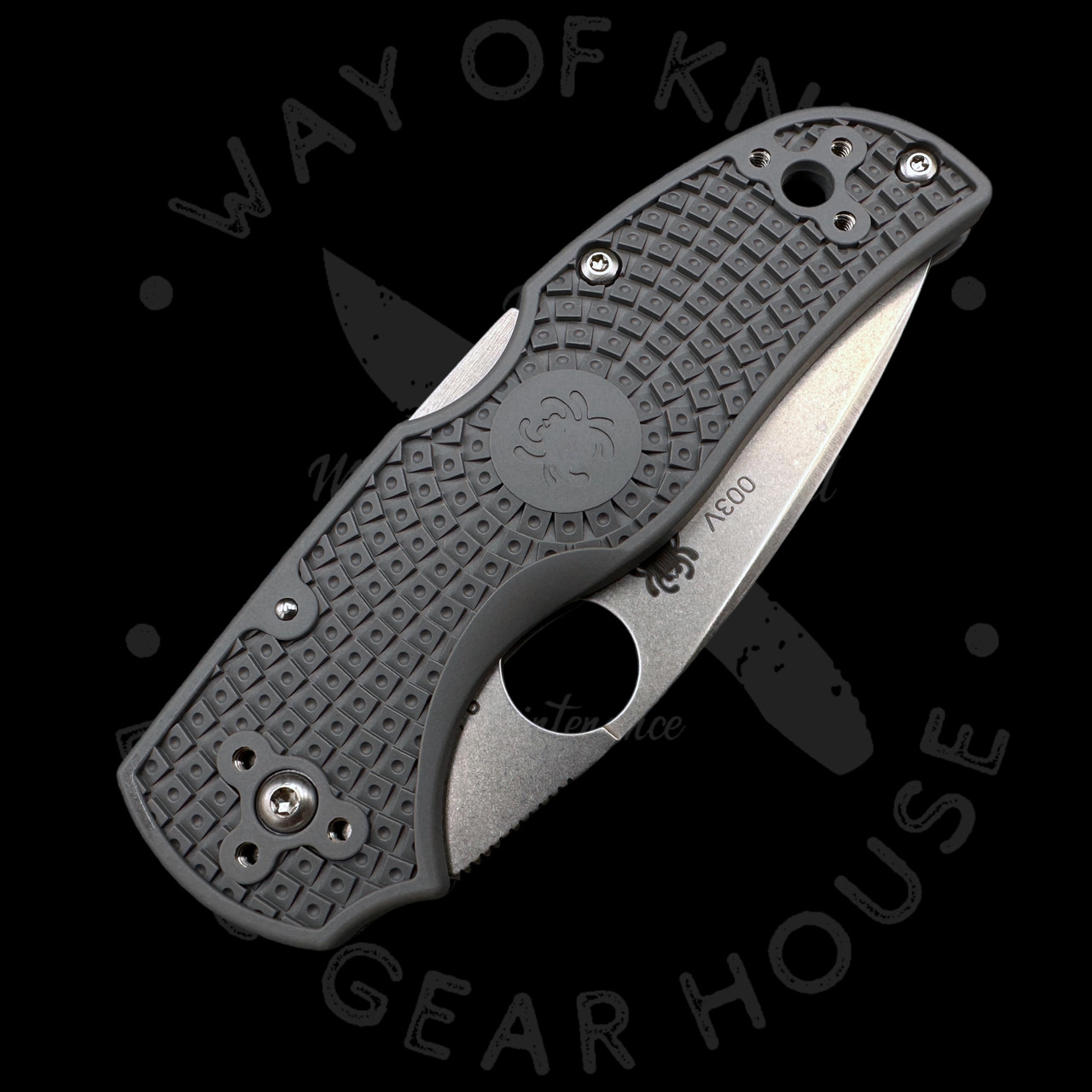 Pre Owned* 003 Spyderco Native 5 Grey Maxamet (2.95
