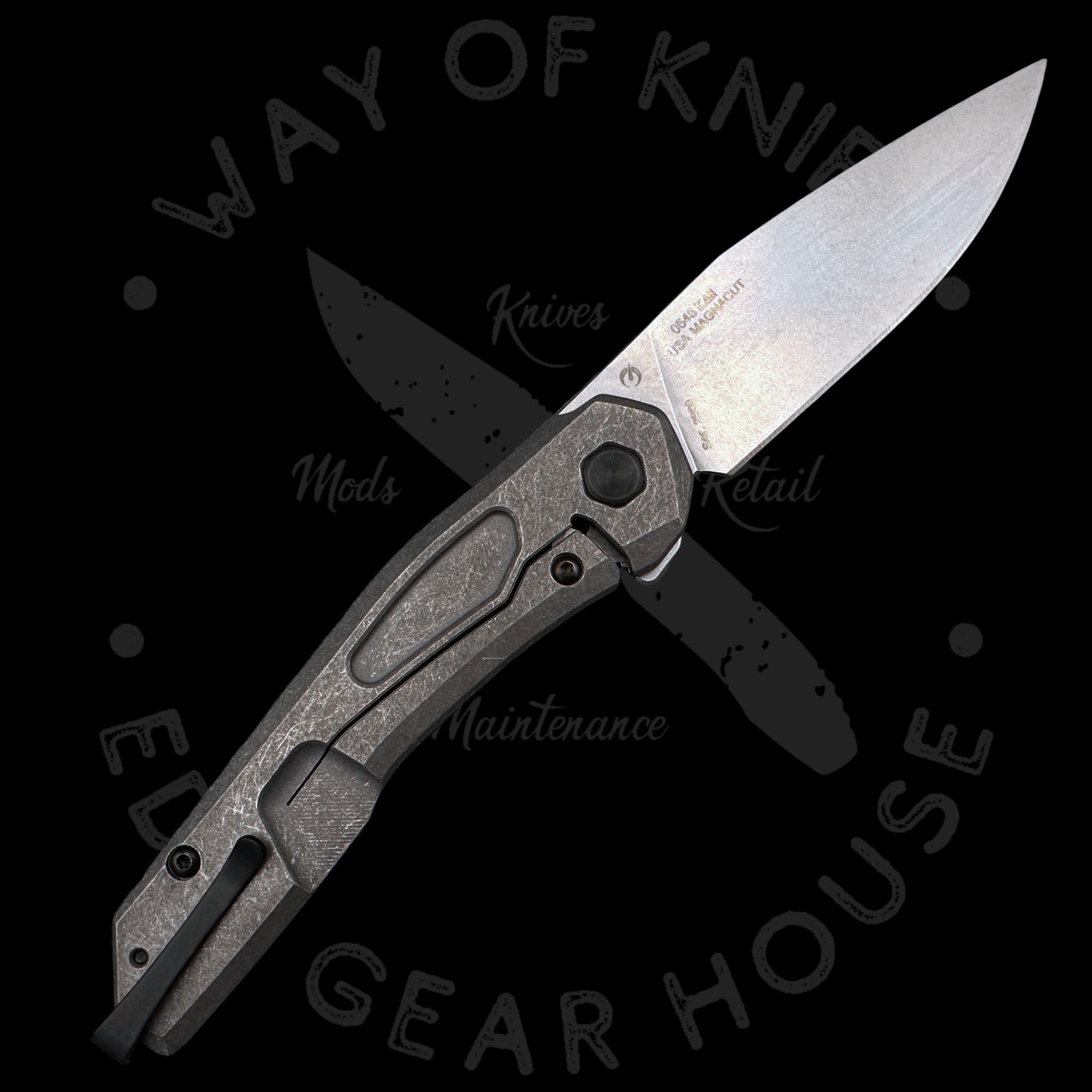 Zero Tolerance 0545 Carbon Fiber Titanium Framelock Magnacut (3.2