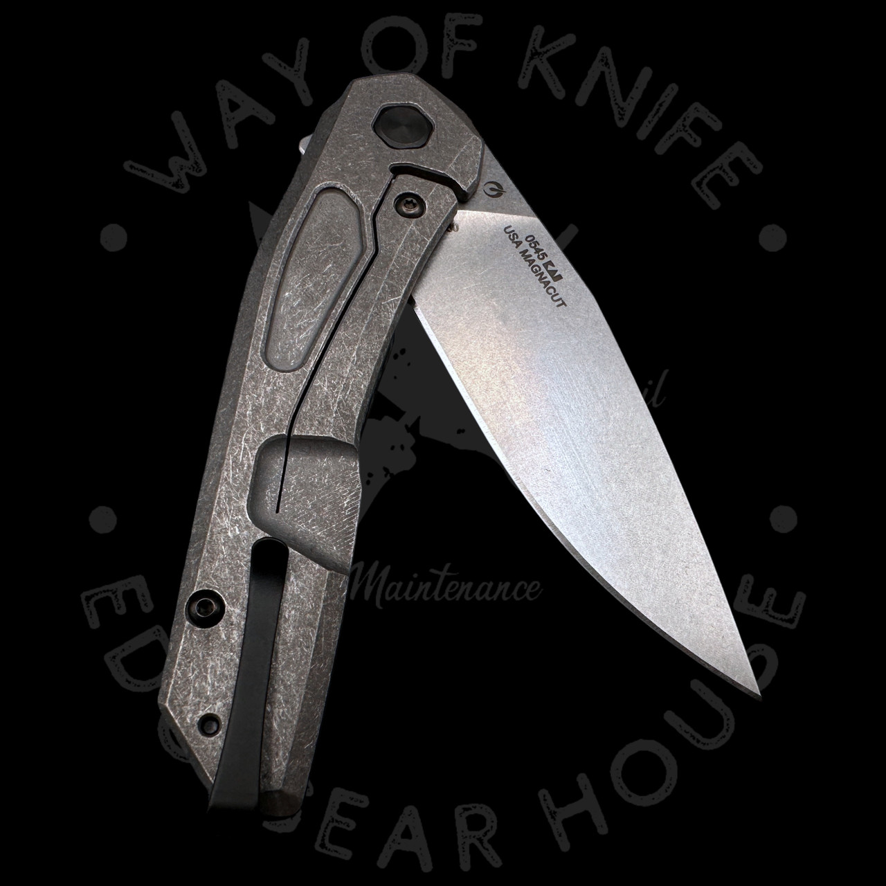 Zero Tolerance 0545 Carbon Fiber Titanium Framelock Magnacut (3.2