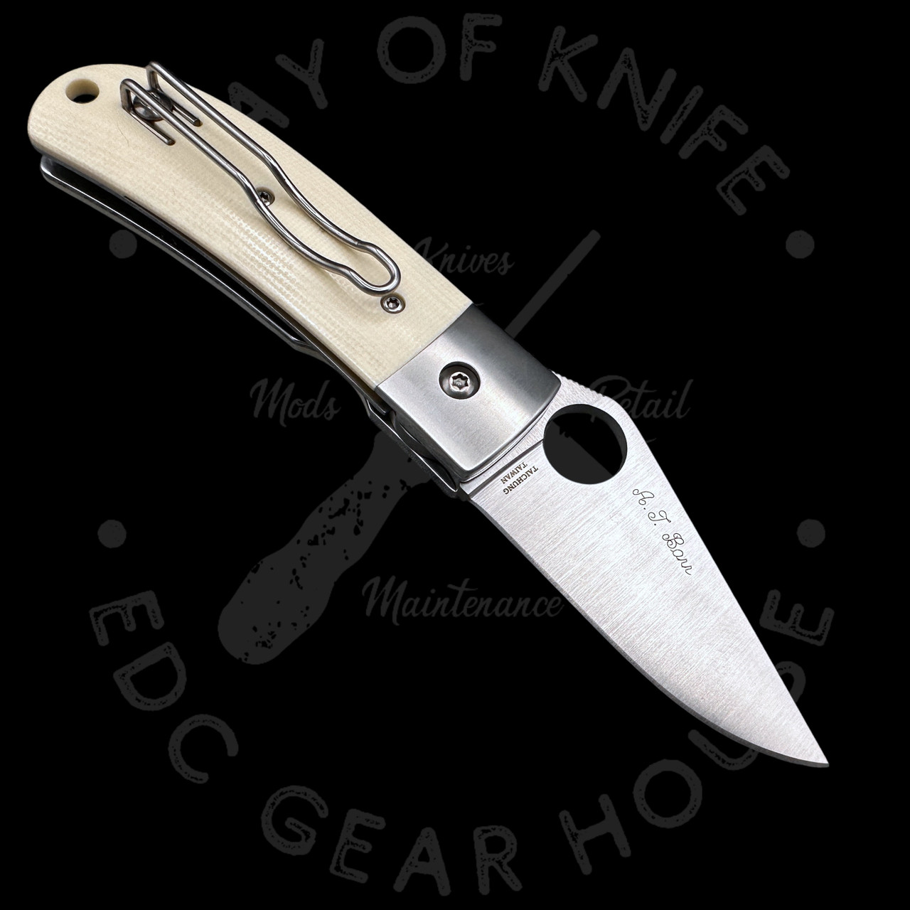 IWACOです❣️1011 Pre Owned* 003 Spyderco One-Eyed Jack Linerlock S30V (2.49