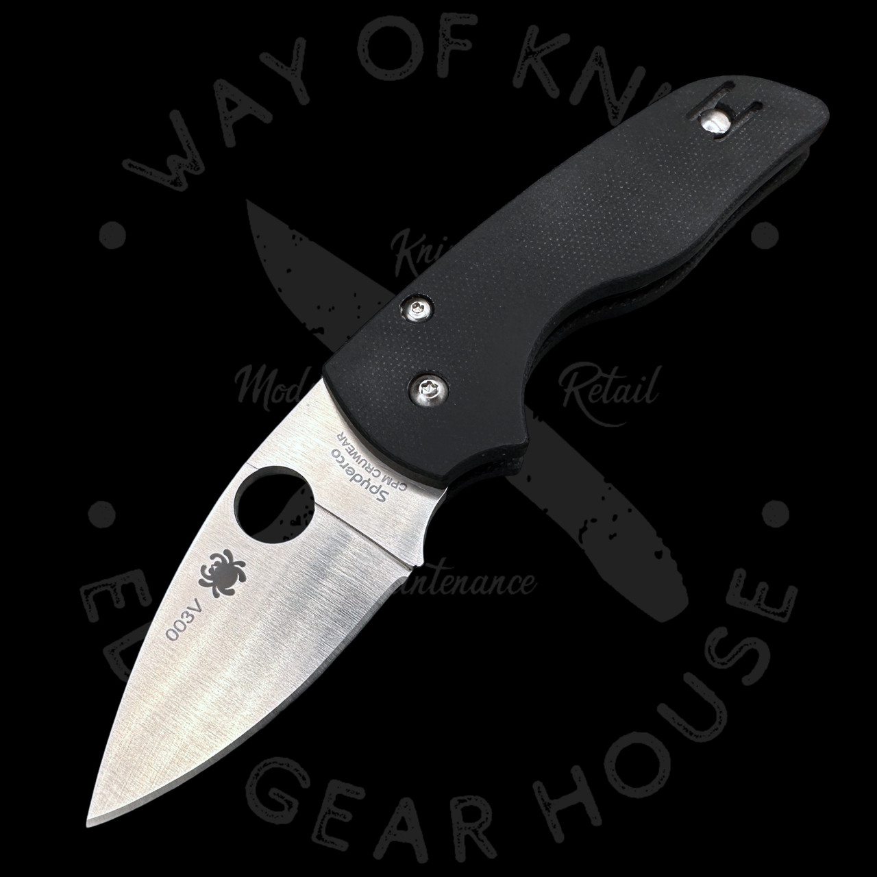 わかlil Spyderco: Lil' Native - Black G-10 - CPM-S30V - C230GP