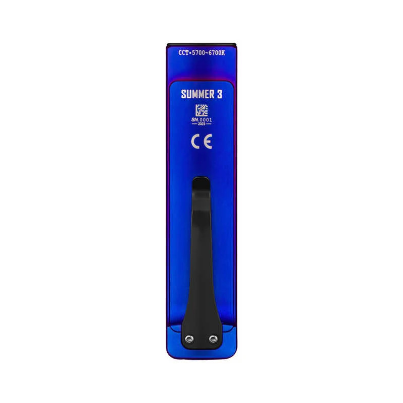 Olight Arkfeld Summer 3 Rechargeable Flashlight Blue Titanium