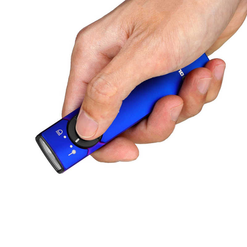 Olight Arkfeld Summer 3 Rechargeable Flashlight Blue Titanium