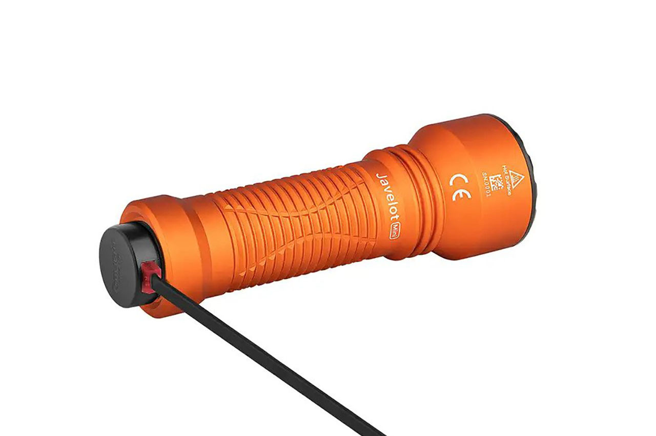 Olight Javelot Mini Flashlight Orange Aluminum (1000 Lumens) - Way