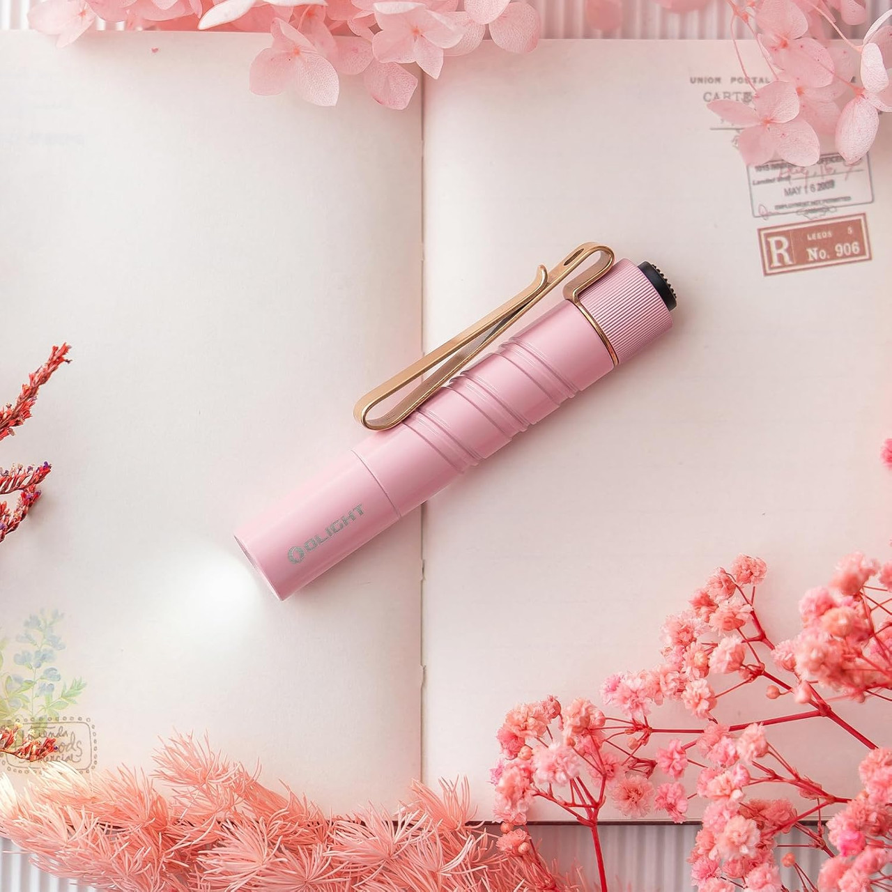 Olight I3T 2 EOS Sweet Pink Slim EDC Flashlight (200 Lumens) - Way