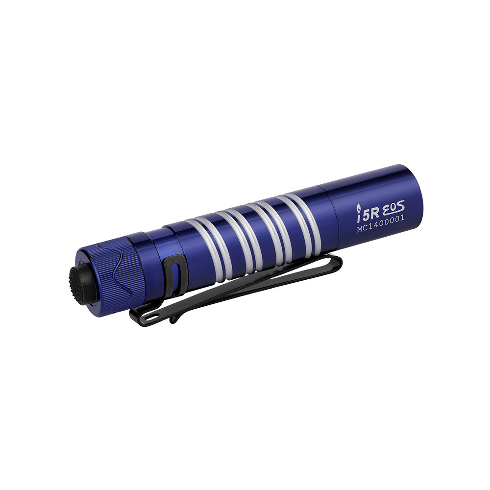 Olight i5R EOS Rechargable Flashlight Regal Blue Aluminum (350