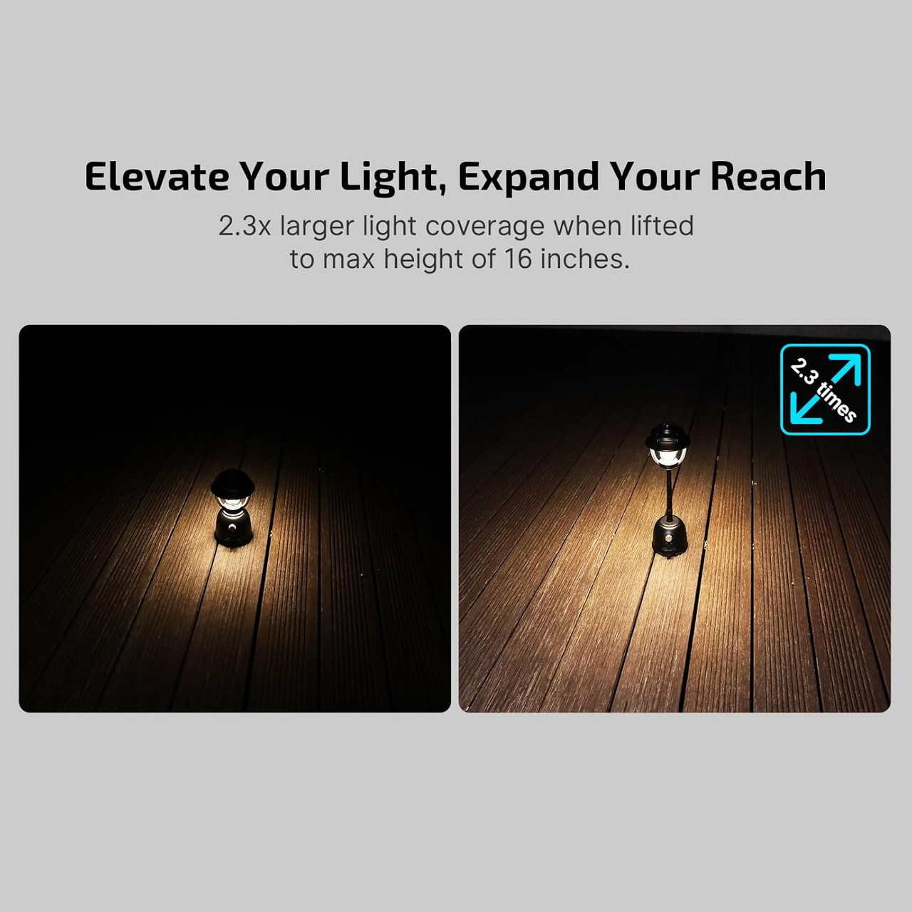 Olight Olantern Stretch Rechargeable Camping Lantern 500 Lumens