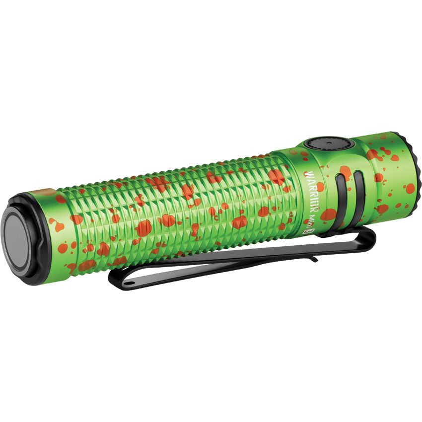 Olight Warrior Mini 3 Rechargeable Flashlight Zombie Green Al