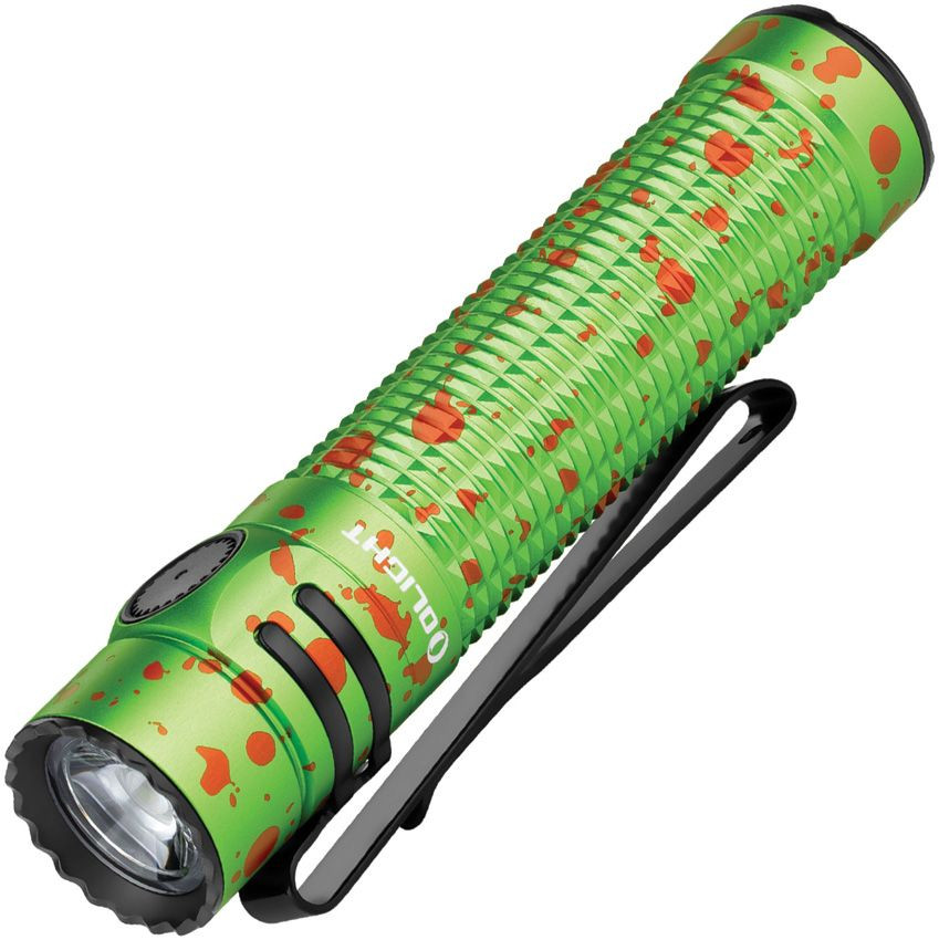 Olight Warrior Mini 3 Rechargeable Flashlight Zombie Green Al