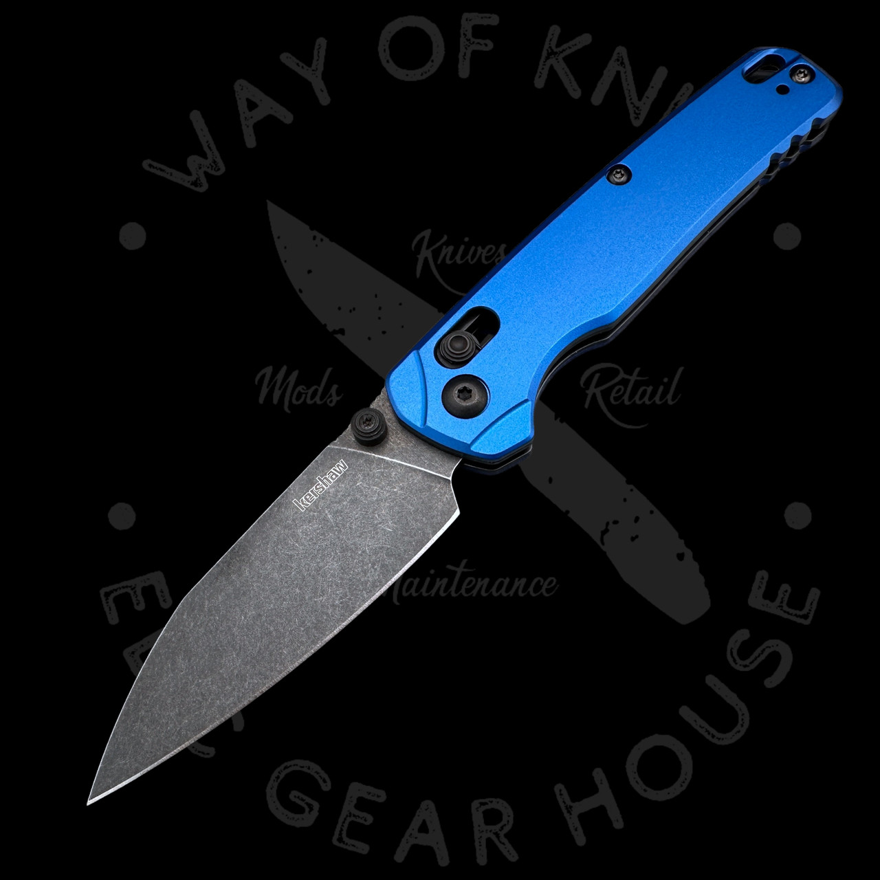 Kershaw Bel-Air DuraLock Blue Aluminum CPM Magnacut (3.1