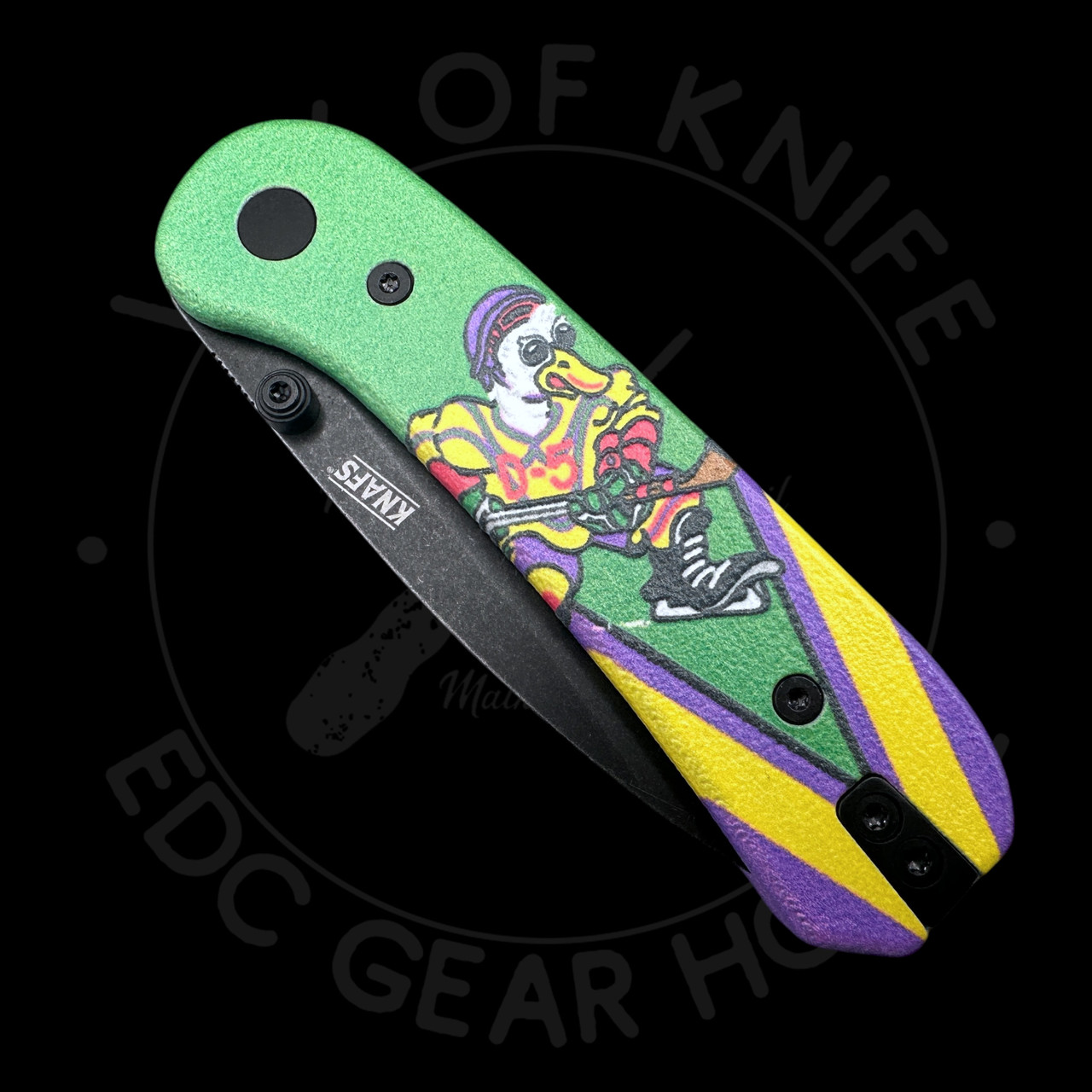 Official Might Ducks KNAFS Lander Liner Lock EDC Knife - Way Of
